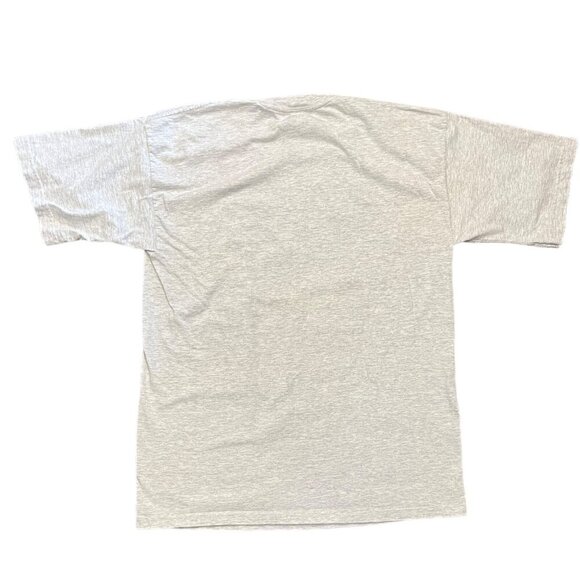 MIKE TYSON vs MCNEELEY “He’s Back’ T-Shirt MGM Grand K.O. Wear Vintage 1995 Sz L - Picture 5 of 8